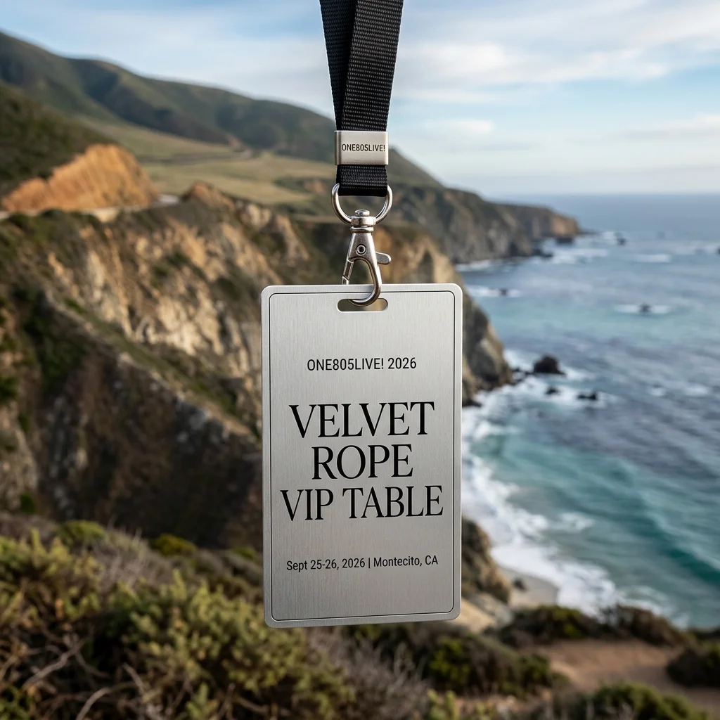 One805Live! 2026 | Rock for First Responders | Montecito, CA | Sept 25-26